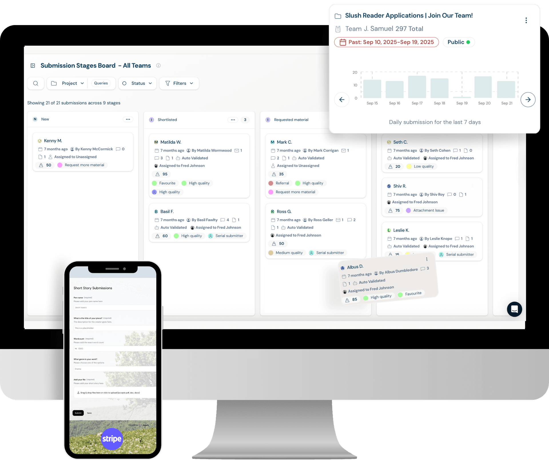 Workflow management features in Dapple