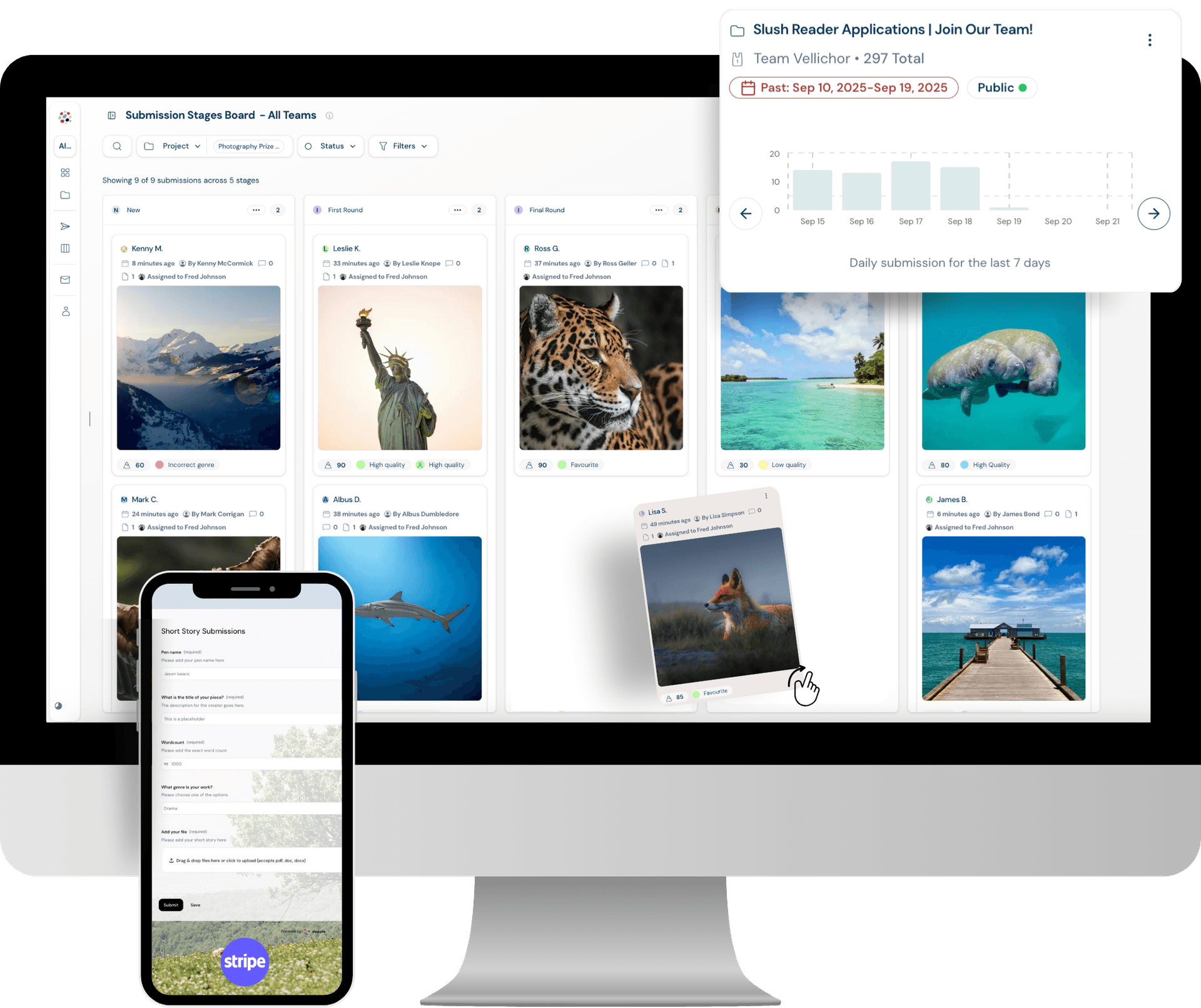 Workflow management features in Dapple