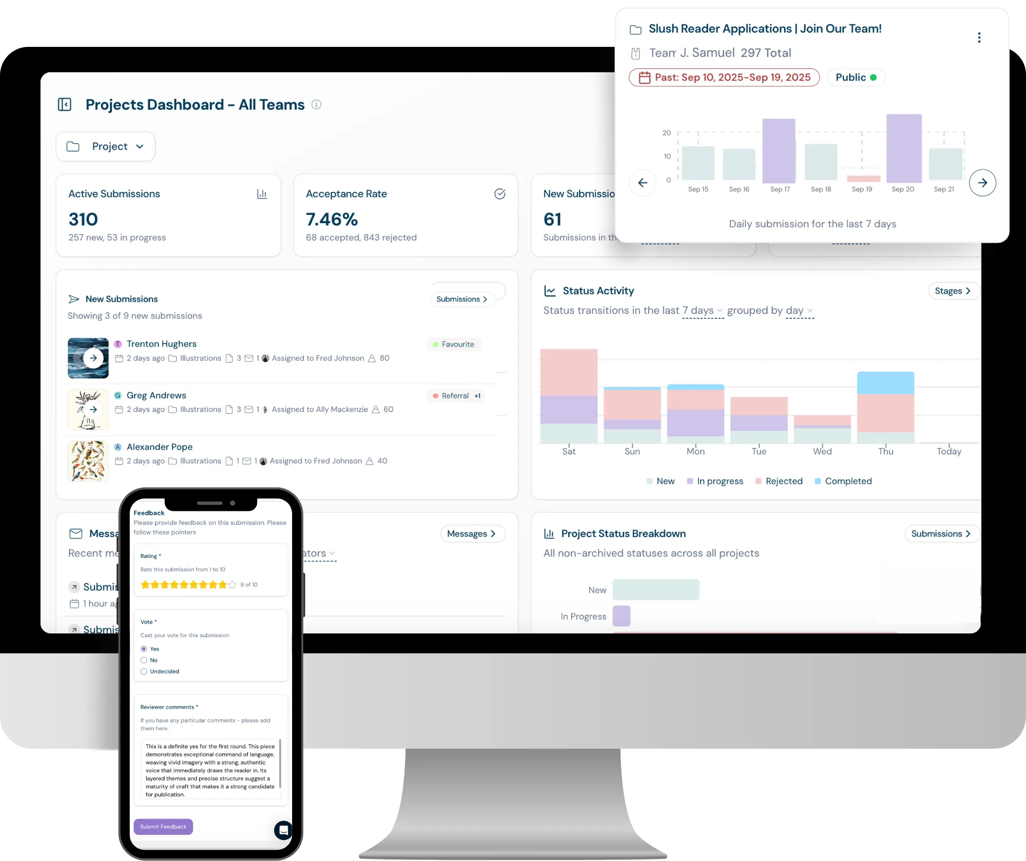 Workflow management features in Dapple
