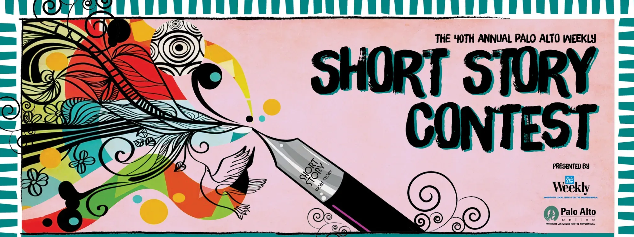 Palo Alto Online short story contest header