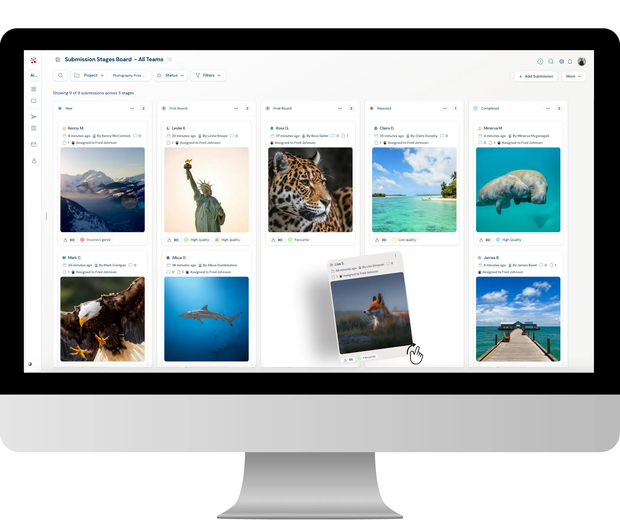 Dapple submissions platform hero