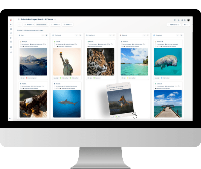 Workflow management features in Dapple