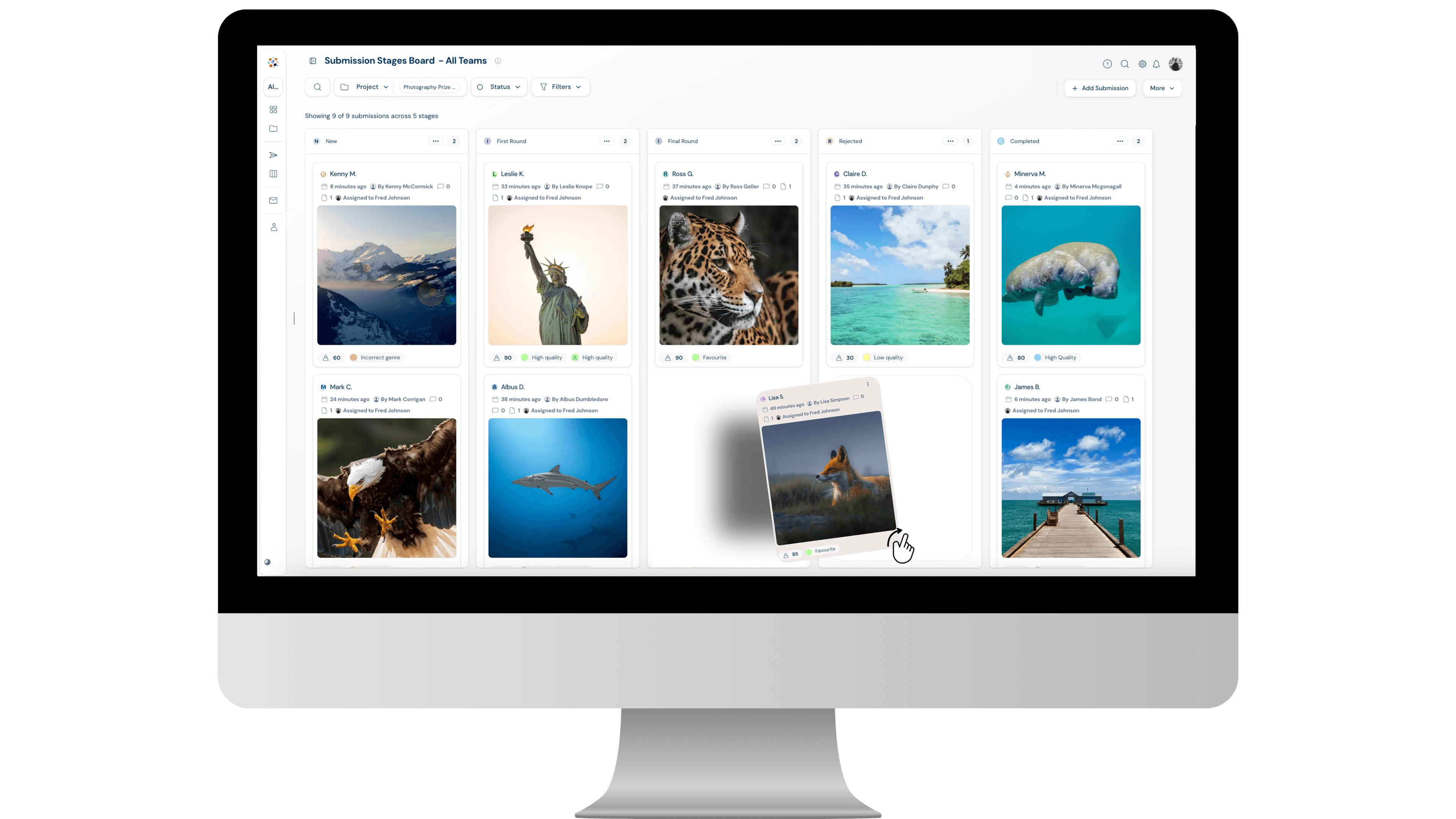 Dapple submissions platform hero